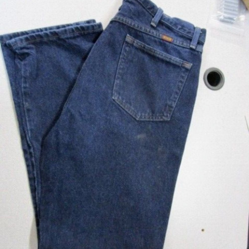 Rustler Jeans 38x32 Blue Wrangler Western Cowboy Rancher